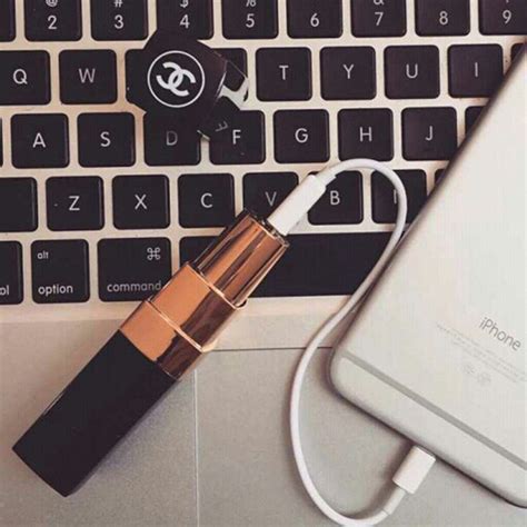 chanel lipstick power bank charger|Chanel lipstick.